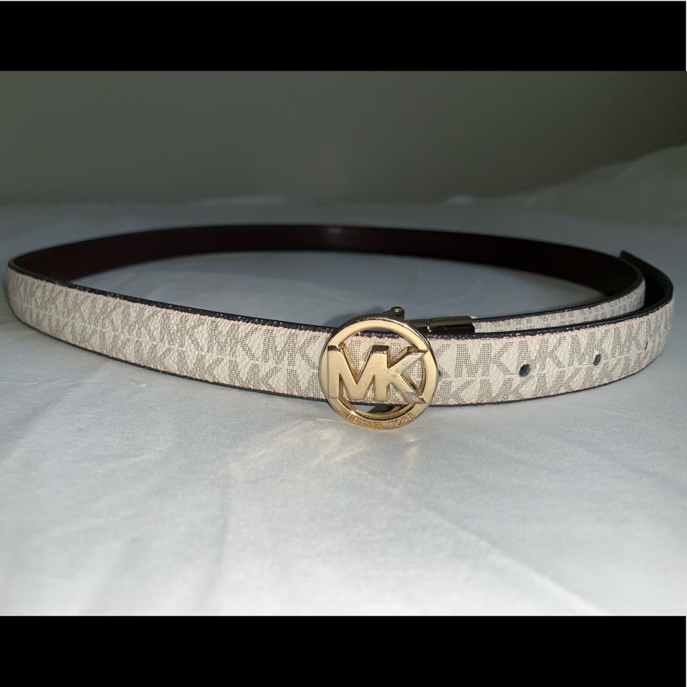 Michael Kors reversible signature belt